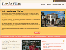 Tablet Screenshot of floridevillas.com